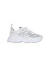 Dolce & Gabbana Chunky White Sneakers With Layered Sole In White