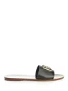 Dolce & Gabbana Ciabatta Flat Vitello Liscio Scarpe Basse Black