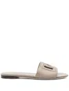 Dolce & Gabbana Leather Sandals For Millennials In Talpa