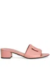 Dolce & Gabbana 40mm Bianca Sandals In Pink