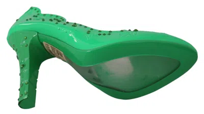 Dolce & Gabbana Cinderella Heel In Green