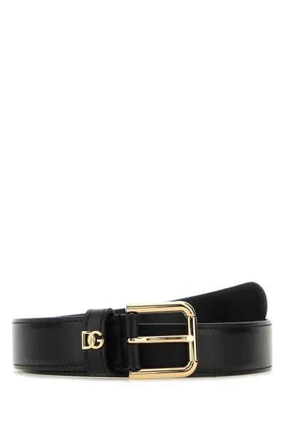 Dolce & Gabbana Cintura-85 Nd  Female In Black