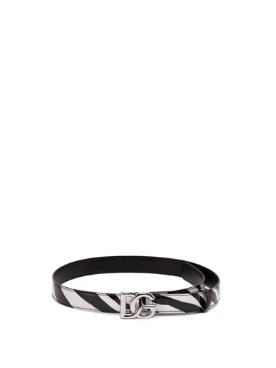 Dolce & Gabbana Belt With Dg Logo