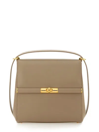 DOLCE & GABBANA DOLCE & GABBANA CITY MARLENE LEATHER CROSSBODY BAG