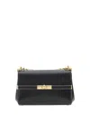 Dolce & Gabbana Compact Marlene Leather Shoulder Bag In Black