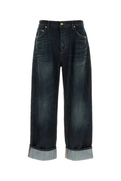 Dolce & Gabbana Class Fit Jeans In Blue