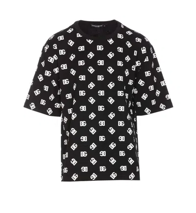 Dolce & Gabbana Classic Black Cotton T-shirt For Men