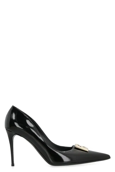 Dolce & Gabbana Classic Black Leather Pumps For Women