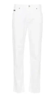 Dolce & Gabbana Classic Blue Cotton Jeans In White