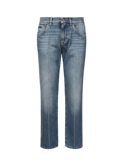 Dolce & Gabbana Classic Blue Cotton Jeans Regular Fit