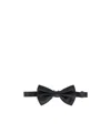 Dolce & Gabbana Silk Bow Tie Accessories In Black