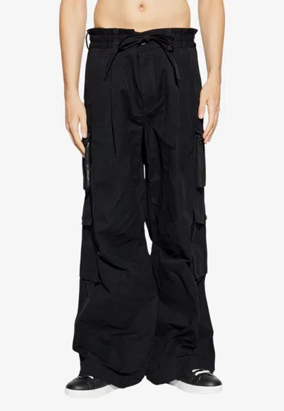 Dolce & Gabbana Classic Cargo Pants In Black