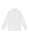 Dolce & Gabbana Long-sleeve Cotton Shirt In White