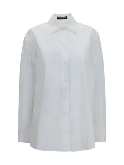 Dolce & Gabbana Classic Cotton Shirt In White