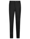 Dolce & Gabbana Dart-detailing Wide-leg Trousers In Black