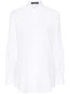 Dolce & Gabbana Camicia Collo Oversize In White