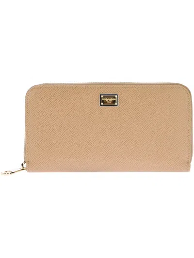Dolce & Gabbana Classic Purse In Brown