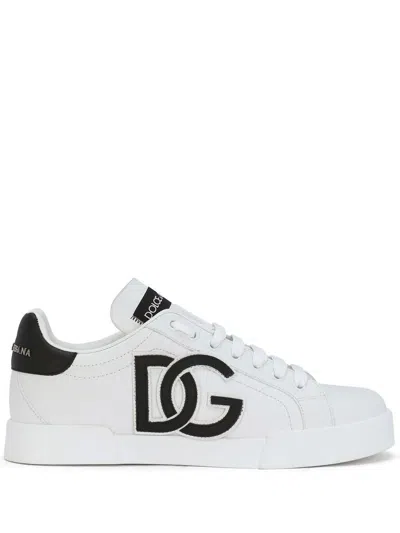 Dolce & Gabbana Classic Sneaker Shoes In White