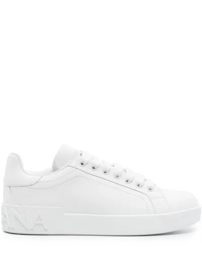 Dolce & Gabbana Classic Sneaker Shoes In White