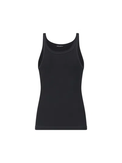 Dolce & Gabbana Classic Tank Top – Black