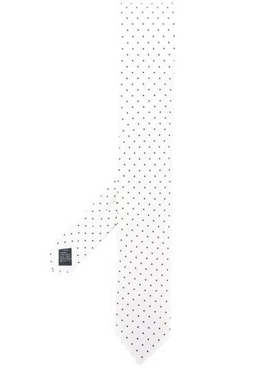 Dolce & Gabbana Classic Tie Dolce E Gabbana In White