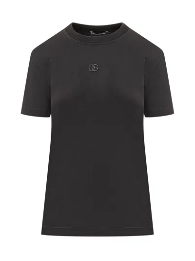 Dolce & Gabbana Classic T-shirt With Logo In Black