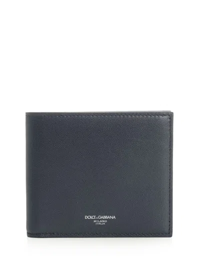 Dolce & Gabbana Classic Wallet Wallets Blue