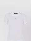 Dolce & Gabbana Clean Design Round Neck T-shirt In White
