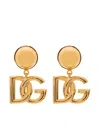 Dolce & Gabbana Clip-on Earrings With Dg Logo Dolce E Gabbana In Gold
