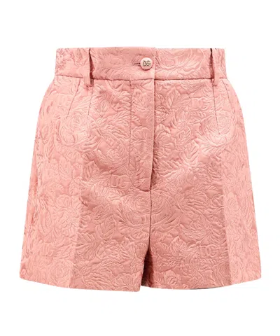 DOLCE & GABBANA DOLCE  GABBANA ALL OVER EMBOSSED EMBROIDERED SHORTS
