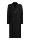 Dolce & Gabbana Unlined Double-breasted Coat In Black