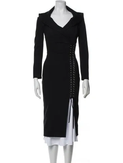 Pre-owned Dolce & Gabbana Coat In Black