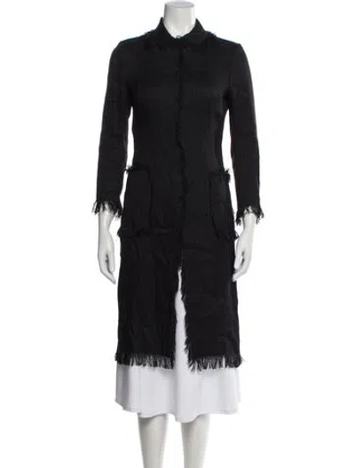 Pre-owned Dolce & Gabbana Coat In Black