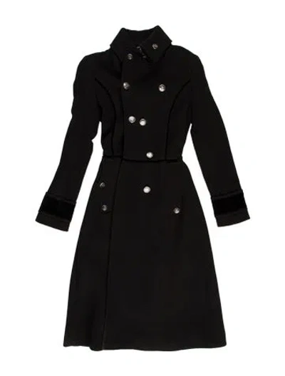 Pre-owned Dolce & Gabbana Coat In Black