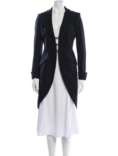 Pre-owned Dolce & Gabbana Coat In Blue
