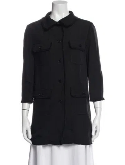 Pre-owned Dolce & Gabbana Coat In Blue
