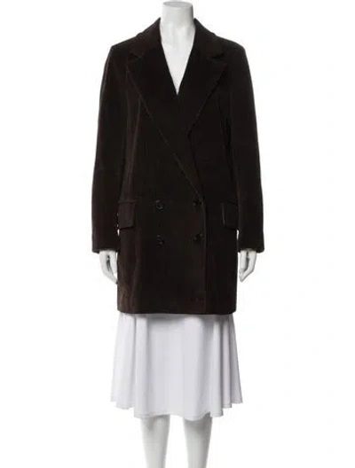 Pre-owned Dolce & Gabbana Coat In Brown