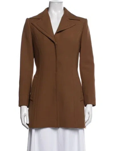 Pre-owned Dolce & Gabbana Coat In Brown