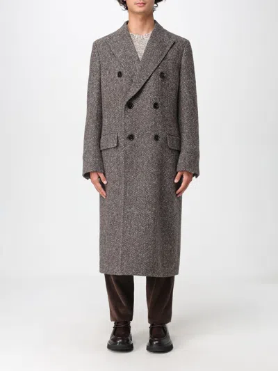 Dolce & Gabbana Coat  Men Color Multicolor In Gray