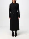 Dolce & Gabbana Double Breasted Tuxedo Coat In Schwarz