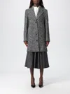 Dolce & Gabbana Coat  Woman Color Grey In Gray