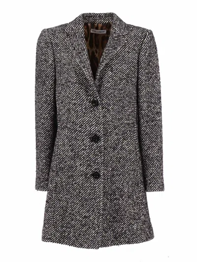 Dolce & Gabbana Kids' Coat In Gray