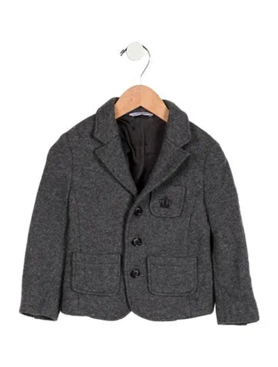 Pre-owned Dolce & Gabbana Babies' Coat Jacket In Gray
