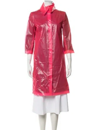 Pre-owned Dolce & Gabbana Coat In Red