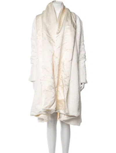Pre-owned Dolce & Gabbana Coat W/ Tags In Neutrals