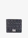 Dolce & Gabbana Coated Canvas Wallet With With All-over Logo