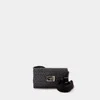 DOLCE & GABBANA DOLCE & GABBANA COATED JACQUARD CROSSBODY