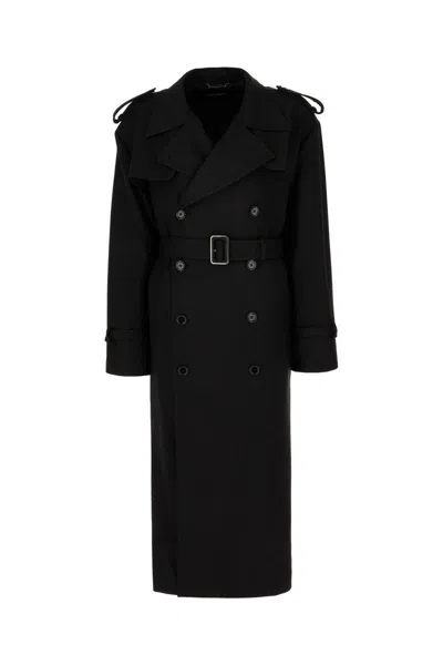 Dolce & Gabbana Coats In Black