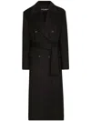 Dolce & Gabbana Double-breasted Blazer In Black