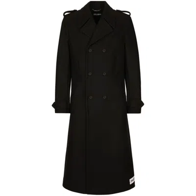 Dolce & Gabbana Black Coats